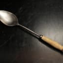 サービングスプーン｜ステンレス・1970年代 木柄の33cm