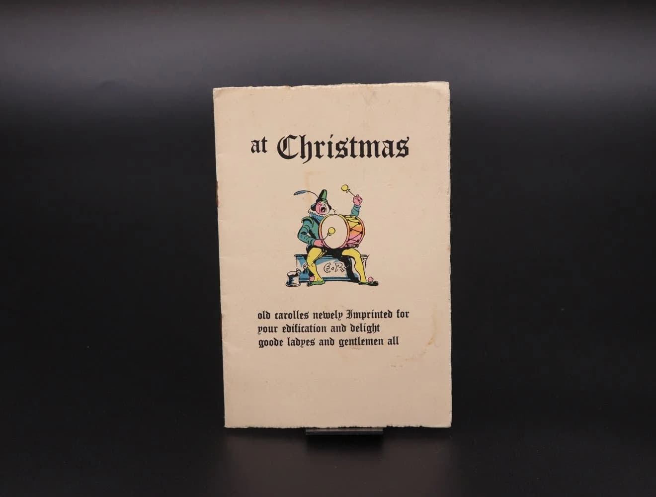 クリスマスキャロル 歌詞ブックレット｜挿絵入りの小冊子 12.5×18.5cm