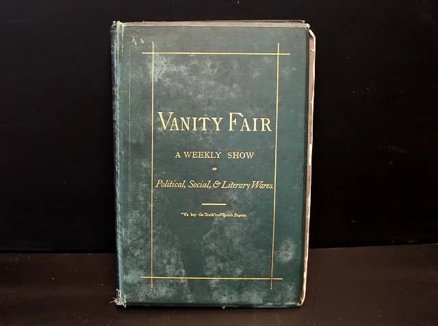 ヴァニティフェアブック｜VANITY FAIR 風刺画の合本 24×37cm