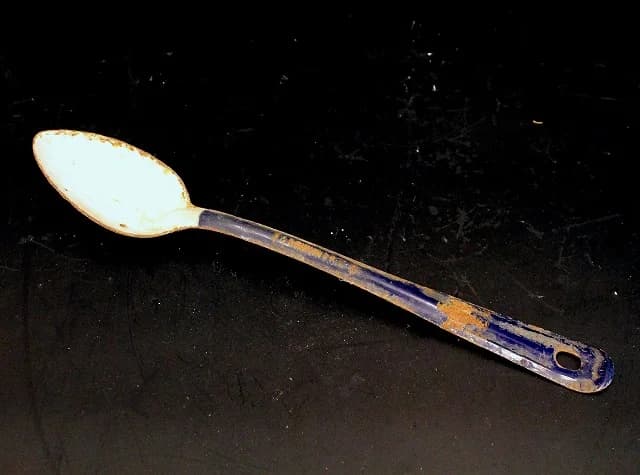 クッキングスプーン｜ホーロー・1950年代 34cm