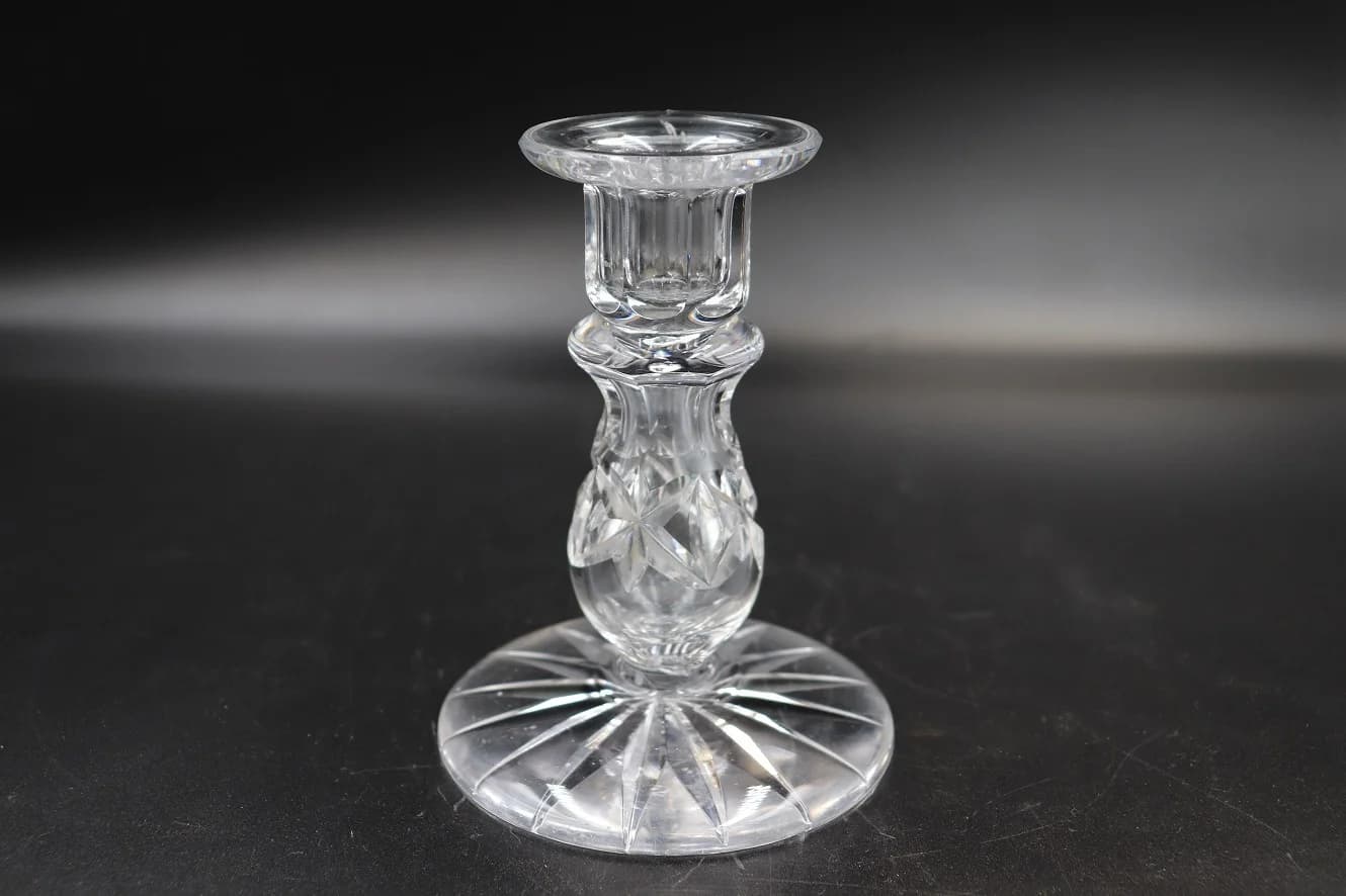 キャンドルスタンド｜ガラス・1930年代 13cm