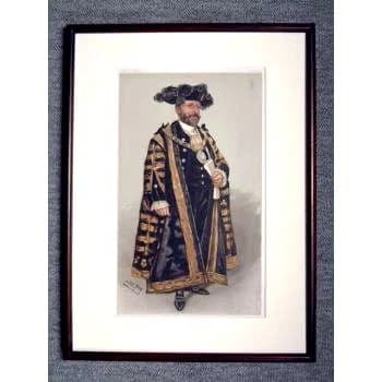 ヴァニティフェア｜The Lord Mayor 市長の正装 35.4×47.4cm