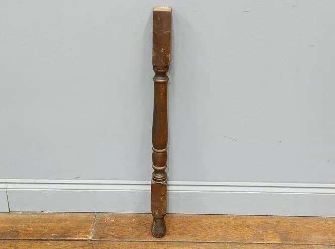 ウッドパーツ|オーク・1930年代 挽き物の脚 70cm