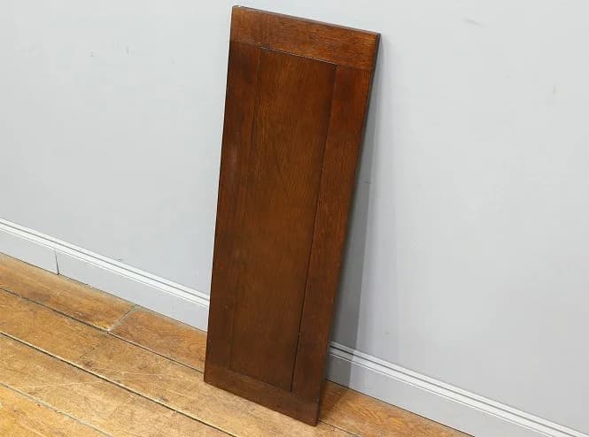 ウッドパーツ|オーク・1930年代 濃色の縦長板 30×90cm