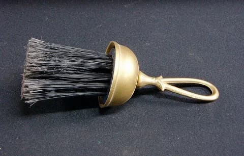 ファイヤープレイスブラシ|真鍮 輪の持ち手 6cm