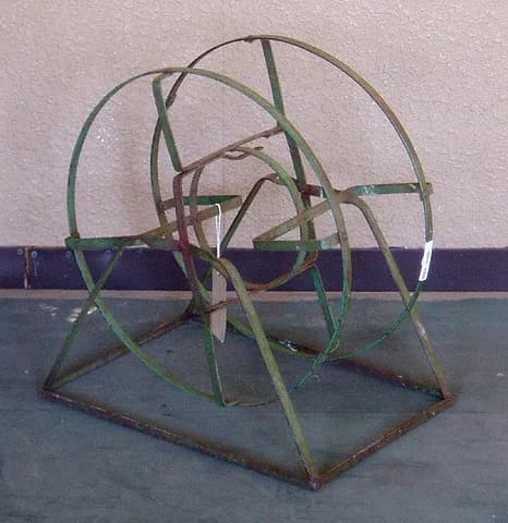 ホースリール|スチール・1950年代 43cm