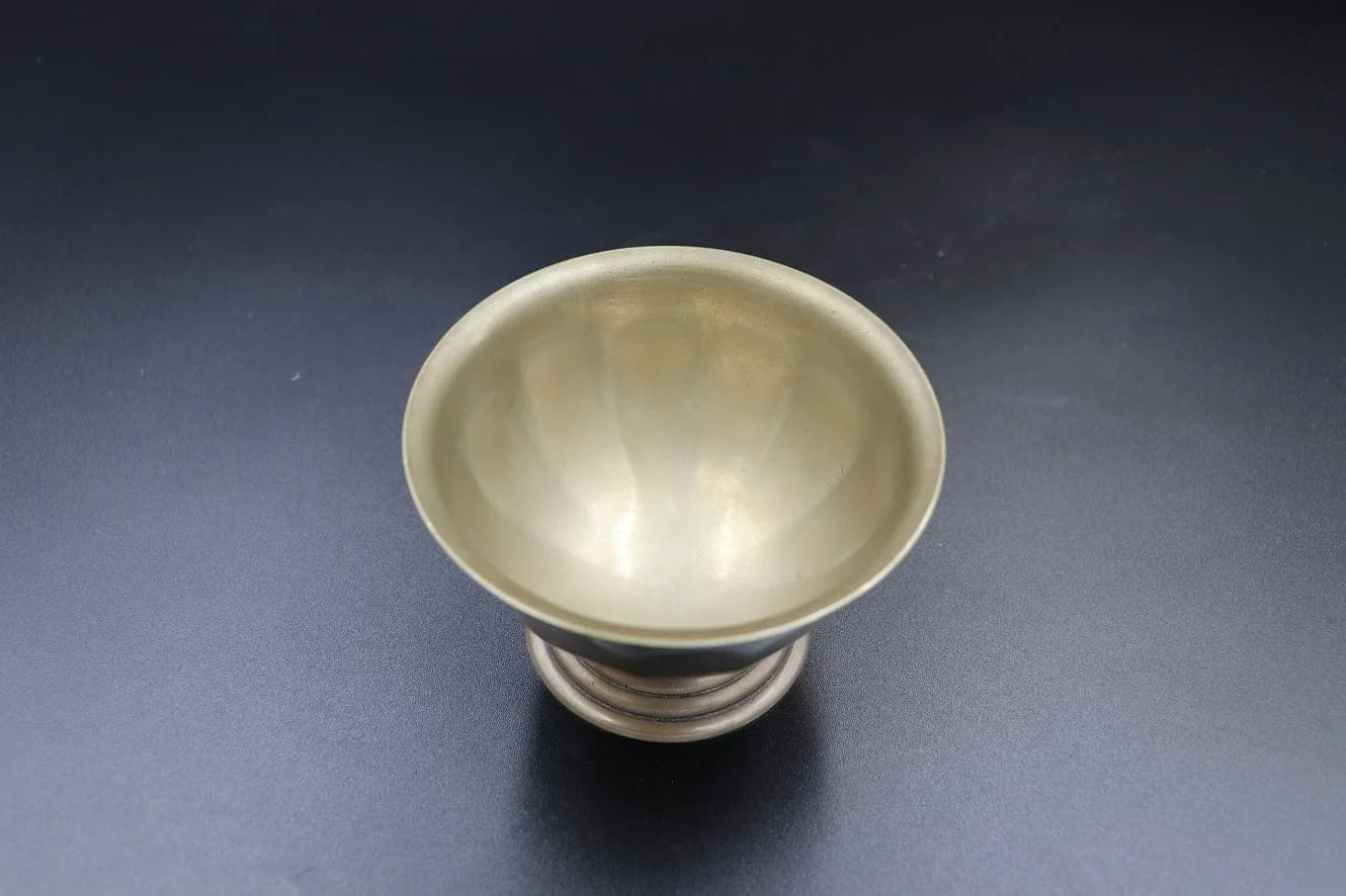メタルボウル｜1940年代 高台付きの11cm