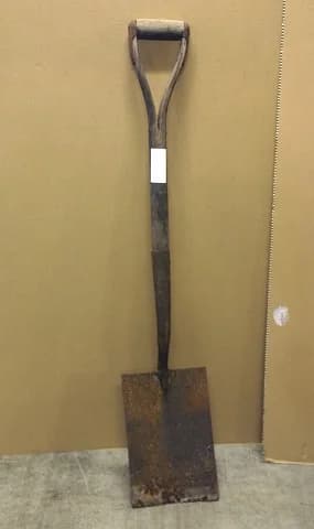 ガーデンスコップ｜角型 細身 102cm
