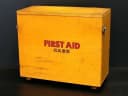 救急箱｜オーク材・1930年代 FIRST AID CASE の黄色い箱 27.5cm