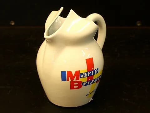 ジャグ|セラミック・1930年代 リキュールの販促ジャグ 15cm