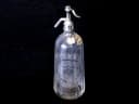 ソーダサイフォン｜ガラス・1930年代 ジョージ5世の王室御用達 高さ30cm