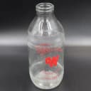 ミルクボトル｜1970年代 WHITECROFT DAIRY 18cm