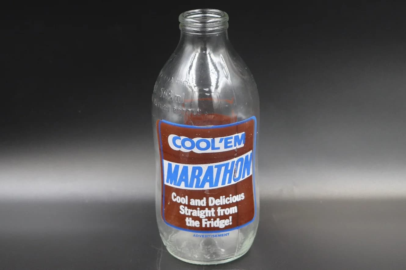ミルクボトル｜1970年代 COOL’EM MARATHON 19cm