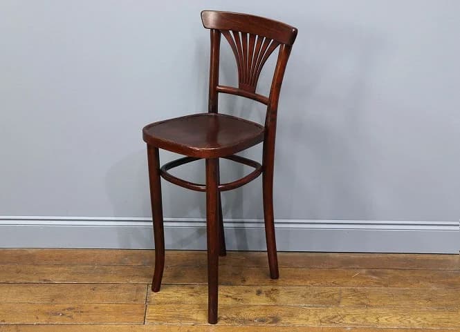 ベントウッドハイチェア｜ビーチ材・1930年代 ファンバック THONET（トーネット）