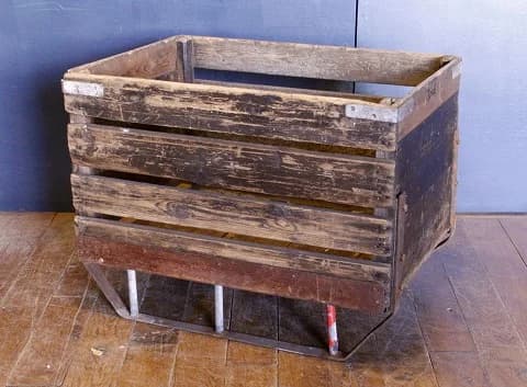 スレッジカート|パイン材・1930年代 板張りの運搬車 幅92cm