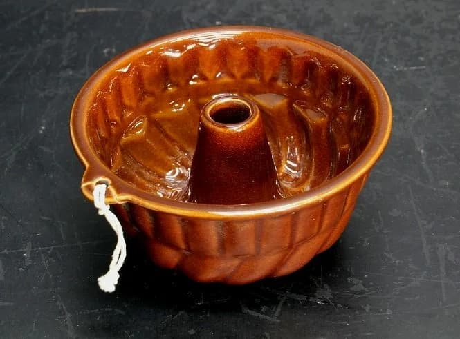 ケーキモールド|陶器・1930年代 クグロフ型の18.5cm