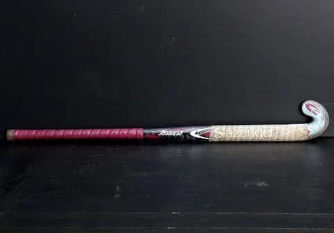 ホッケースティック|ビーチ材・1960年代 ピンクのグリップ Slazenger 91cm