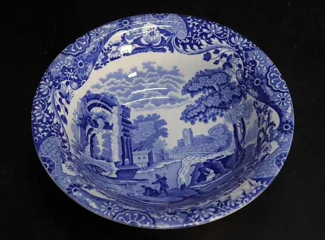 サラダボウル|ブルーイタリアン 24cm Spode(スポード)