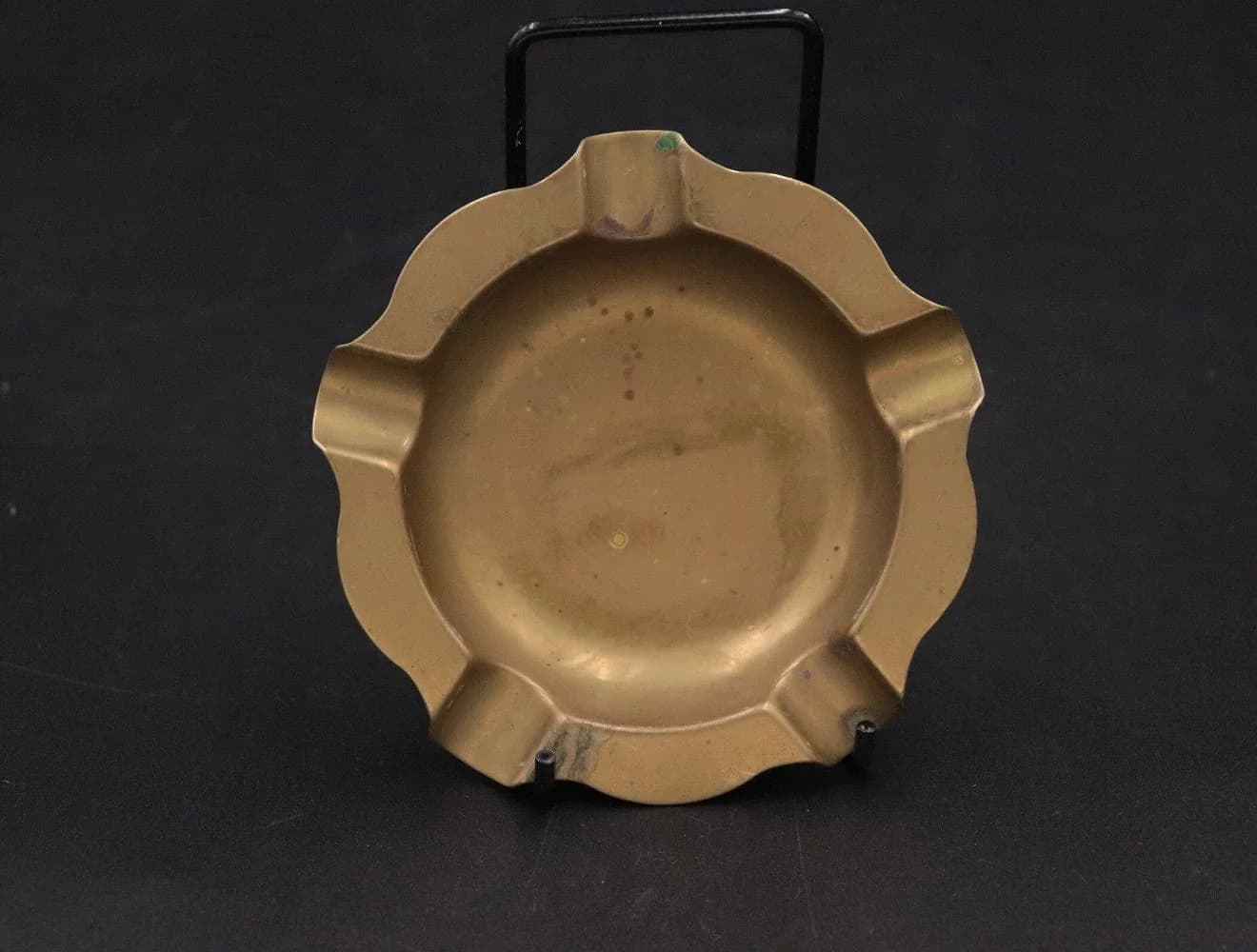 アッシュトレイ|真鍮・1970年代 星形のくぼみ 11cm
