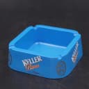 アッシュトレイ｜1970年代 KELLER Brau の水色 13.8cm