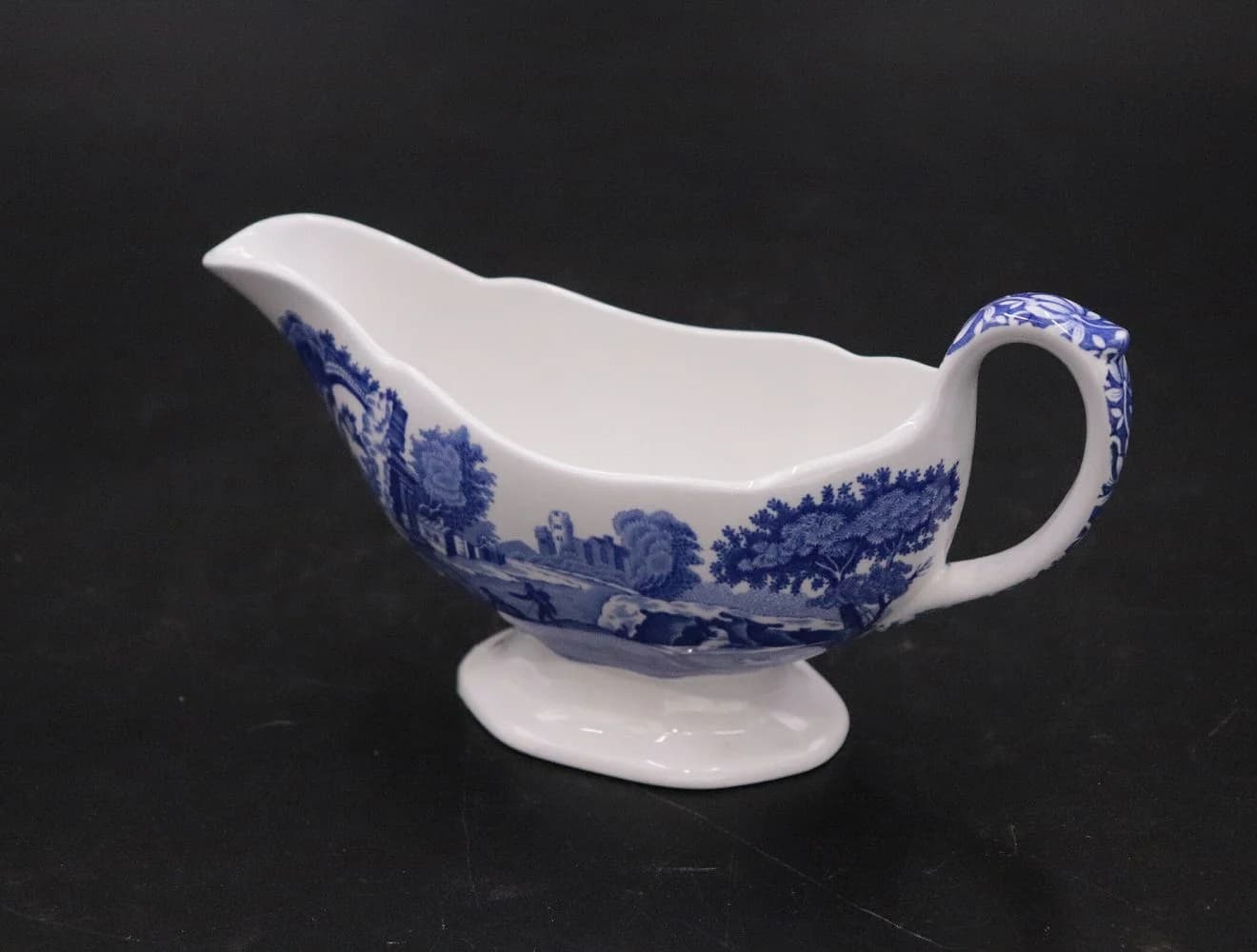 グレイビーボート｜ブルーイタリアン Spode（スポード）