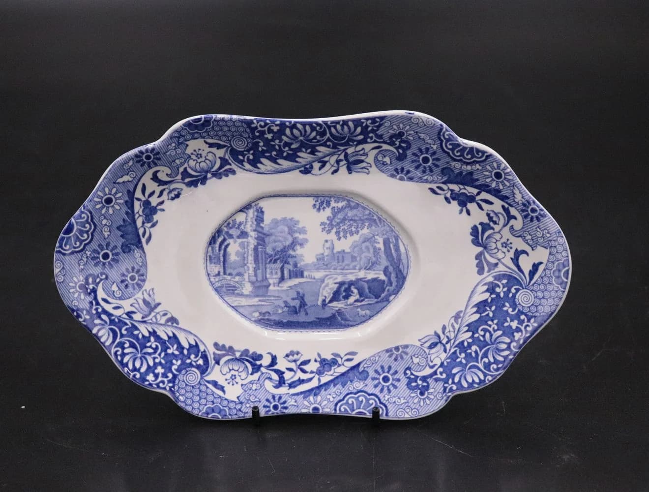 プレート｜ブルーイタリアンの受け皿 Spode（スポード）