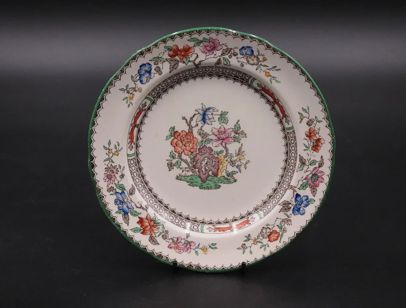 プレート|1970年代 チャイニーズローズ Spode(スポード)