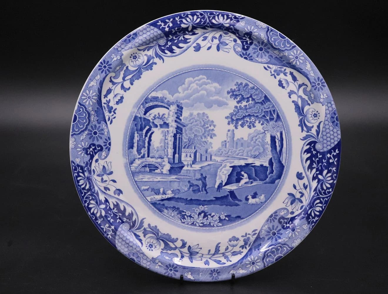 チーズプレート｜ブルーイタリアン 28.5cm Spode（スポード）