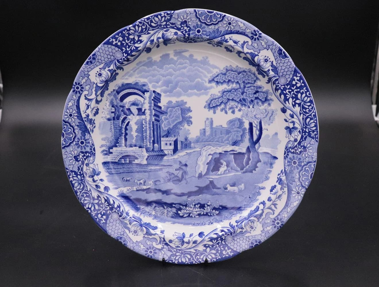 プレート｜ブルーイタリアン 31.5cmの大皿 Spode（スポード）