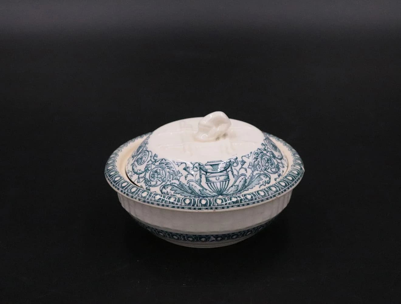 ソープディッシュ｜1970年代 つる草の絵付け LATE SPODE