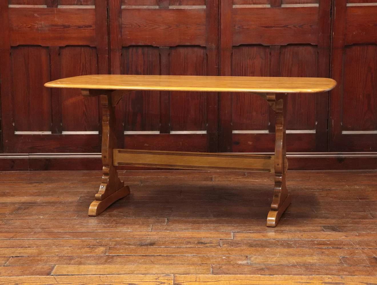 リフェクトリーテーブル｜エルム材・1960年代 ERCOL（アーコール）