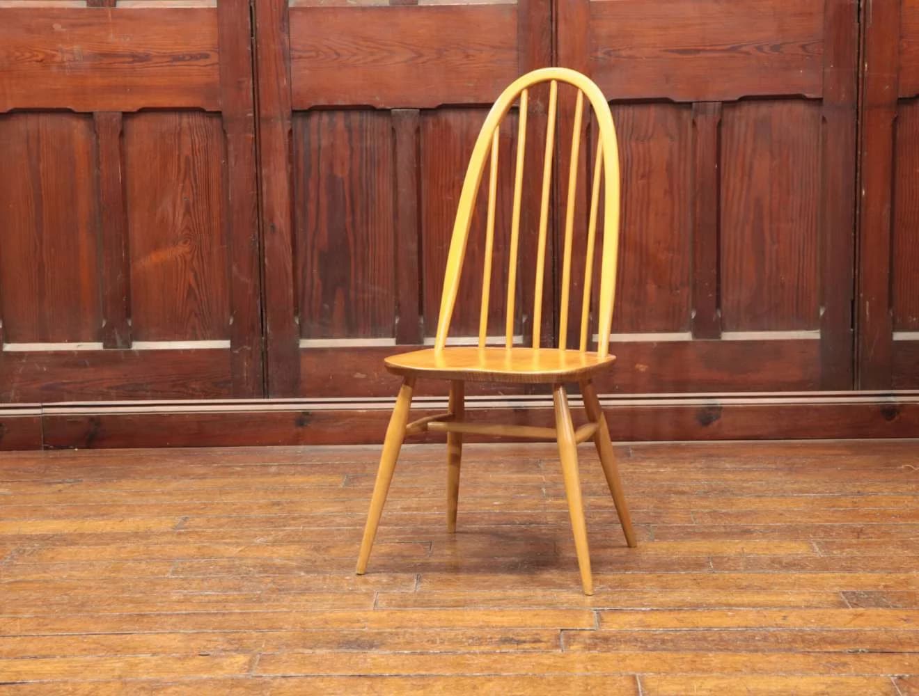 クエーカーチェア|ビーチ材・エルム材・1960年代 英国ミッドセンチュリーの名作 ERCOL(アーコール)