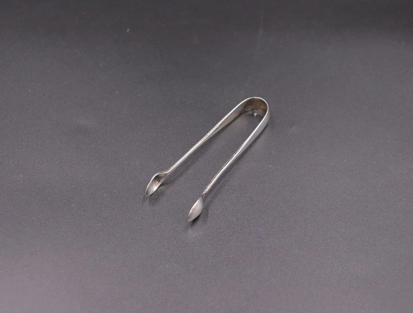 シュガートング｜洋白EPNS・1960年代 シンプルな10cm