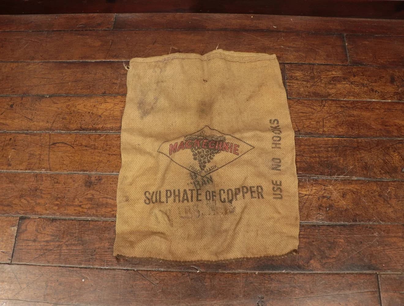 グレインサック|麻・1930年代 SULPHATE OF COPPER 53×68
