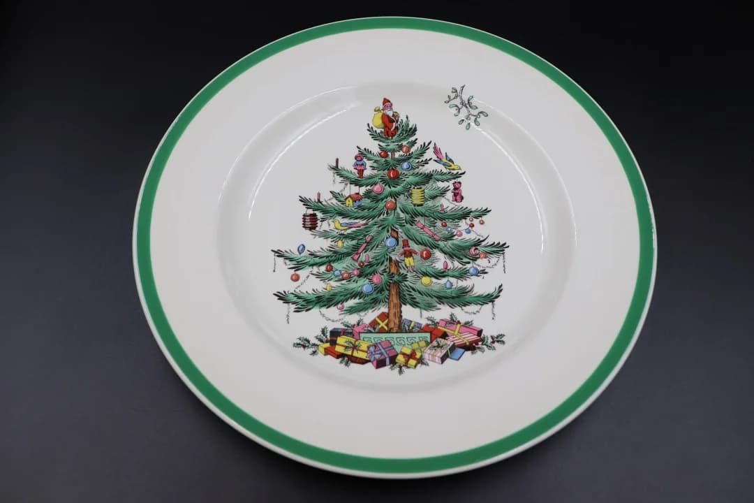 ディナープレート｜クリスマスツリー 27.5cm Spode（スポード）
