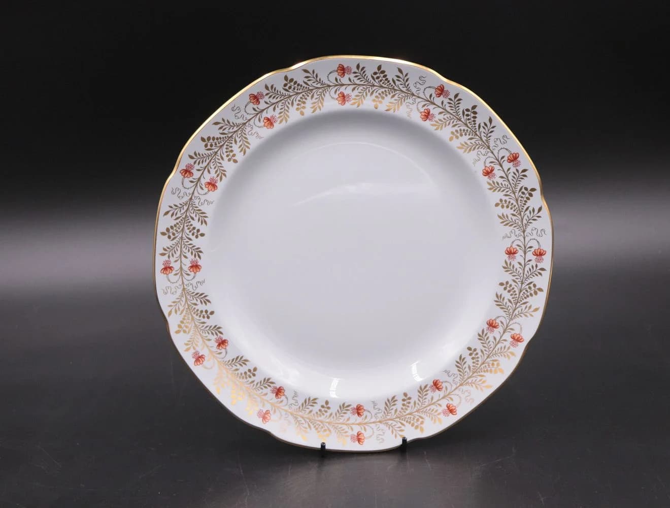 プレート｜ファインストーン 金彩のリース Spode（スポード）
