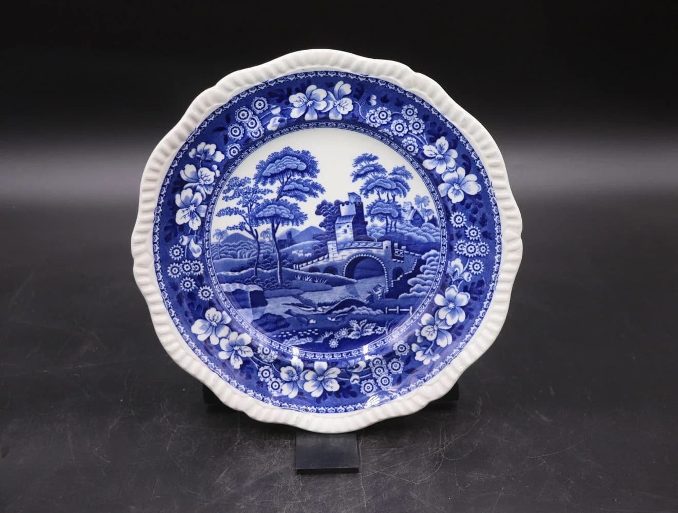 プレート|ブルータワー 26.5cm Spode(スポード)