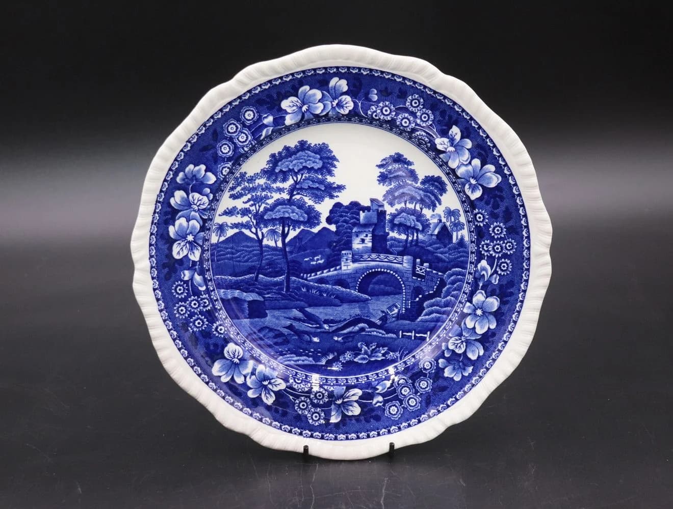 プレート｜ブルータワー 26.5cm Spode（スポード）