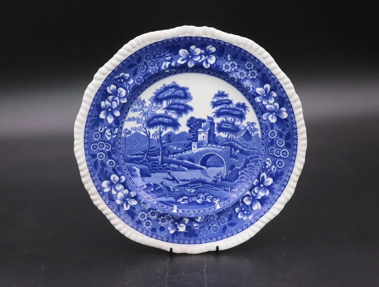 プレート｜ブルータワー 26.5cm Spode（スポード）
