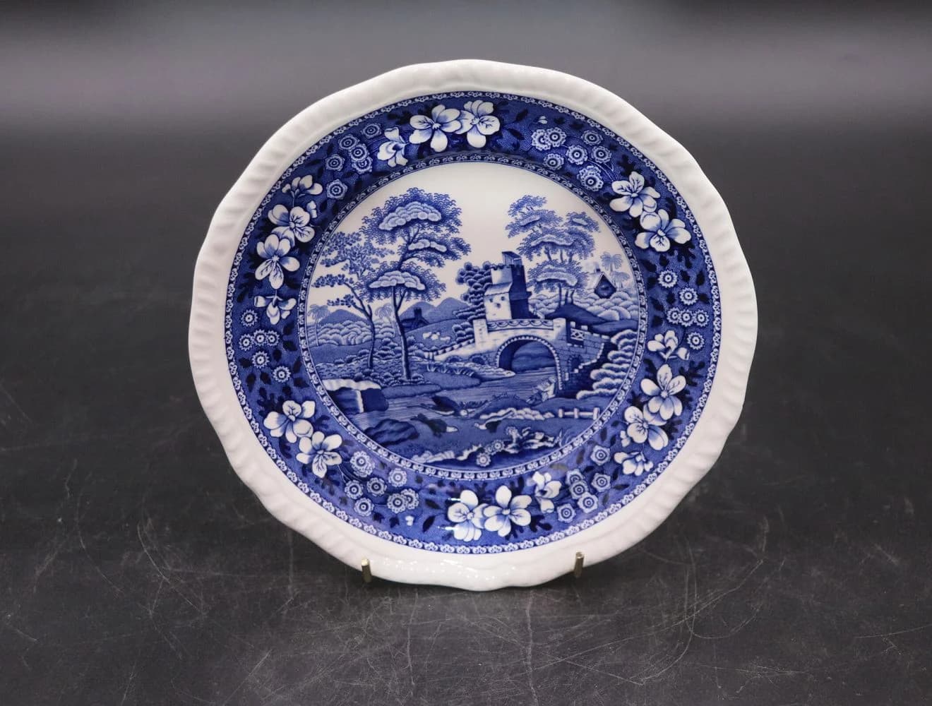 プレート｜ブルータワー 19.5cm 食洗機対応 Spode（スポード）