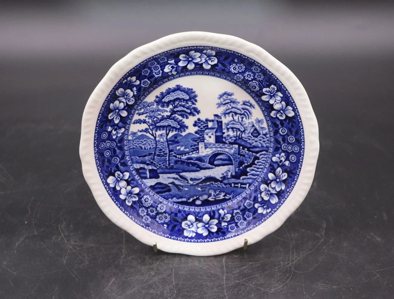 プレート|ブルータワー 19.5cm Spode(スポード)
