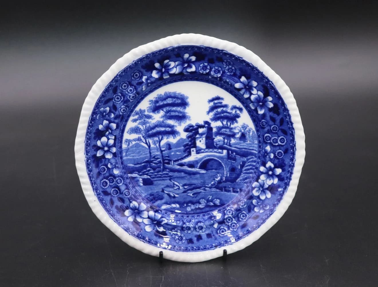 プレート|ブルータワー 19cm Spode(スポード)