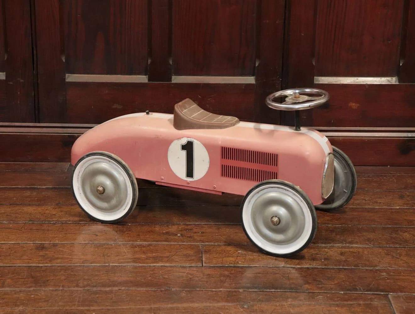 ディスプレイカートイ｜1930年代 赤いレーシングカー 78cm