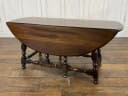 センターテーブル｜ビーチ・エルム材・1930年代 3段階に広がるゲートレッグ ERCOL（アーコール）
