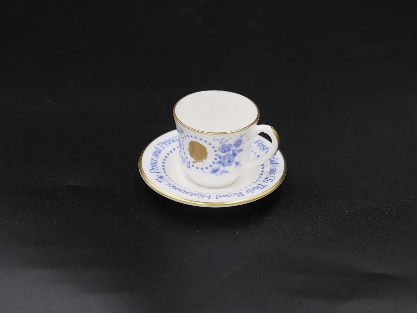 ミニカップ＆ソーサー｜ウィリアム王子誕生記念 Spode（スポード）