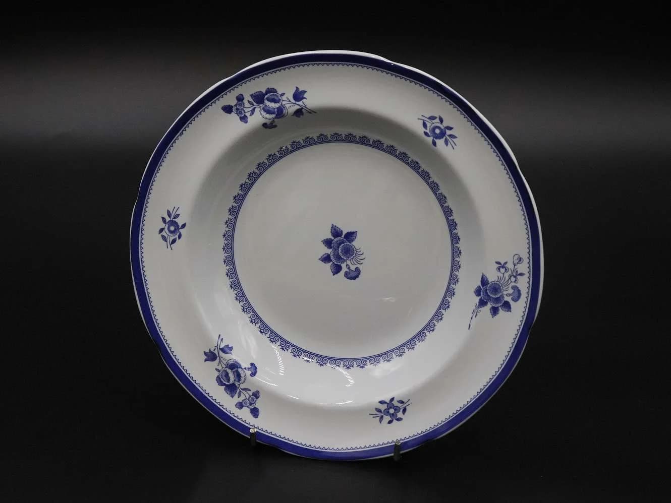 スーププレート|グロスターブルー Spode(スポード)