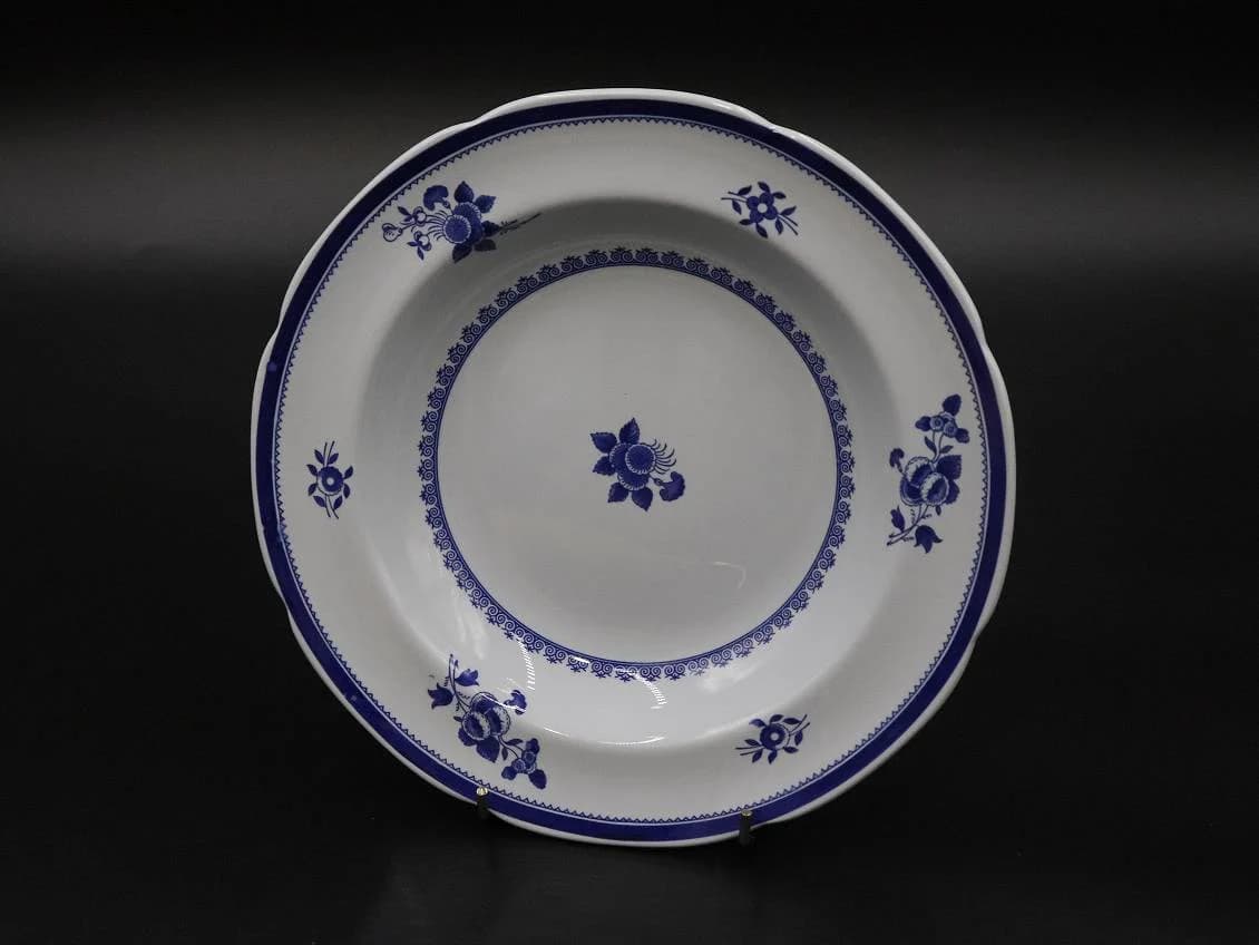 スーププレート｜グロスターブルー Spode（スポード）