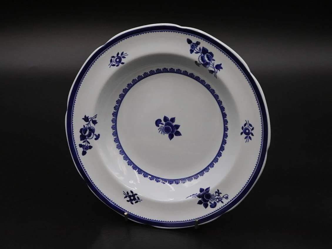 スーププレート|グロスターブルー Spode(スポード)