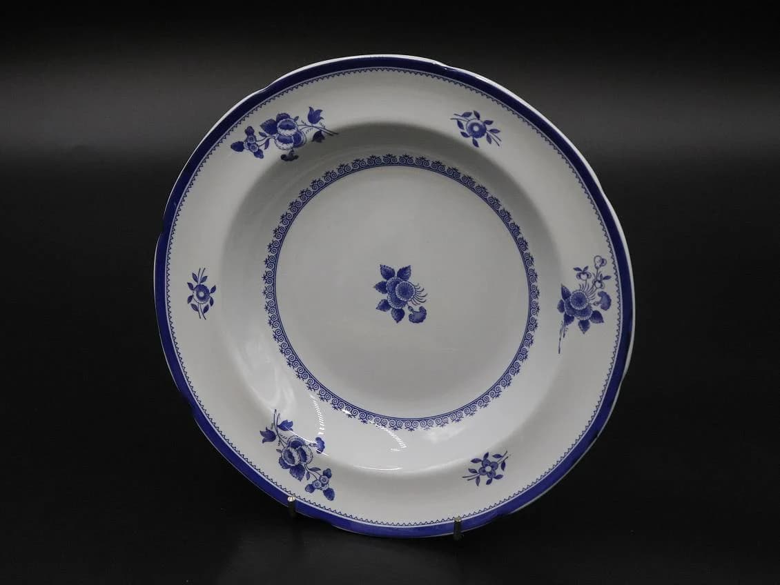 スーププレート｜グロスターブルー Spode（スポード）