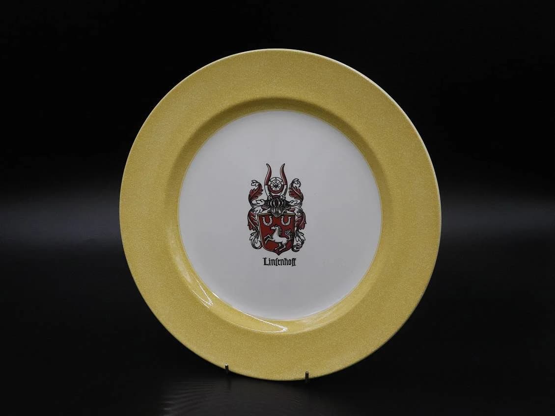 プレート｜バーミセリ 紋章入りの32cm Spode（スポード）